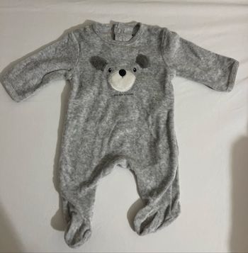 Pyjama bébé KIABI 1 mois – motif ours