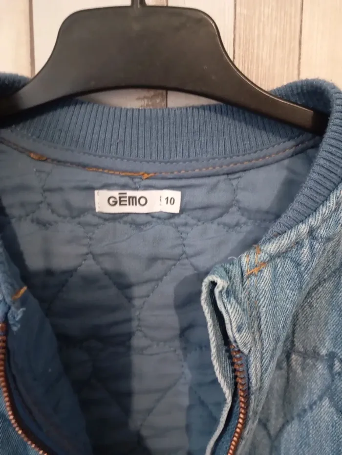 Veste en jean taille 10 ans - photo numéro 6