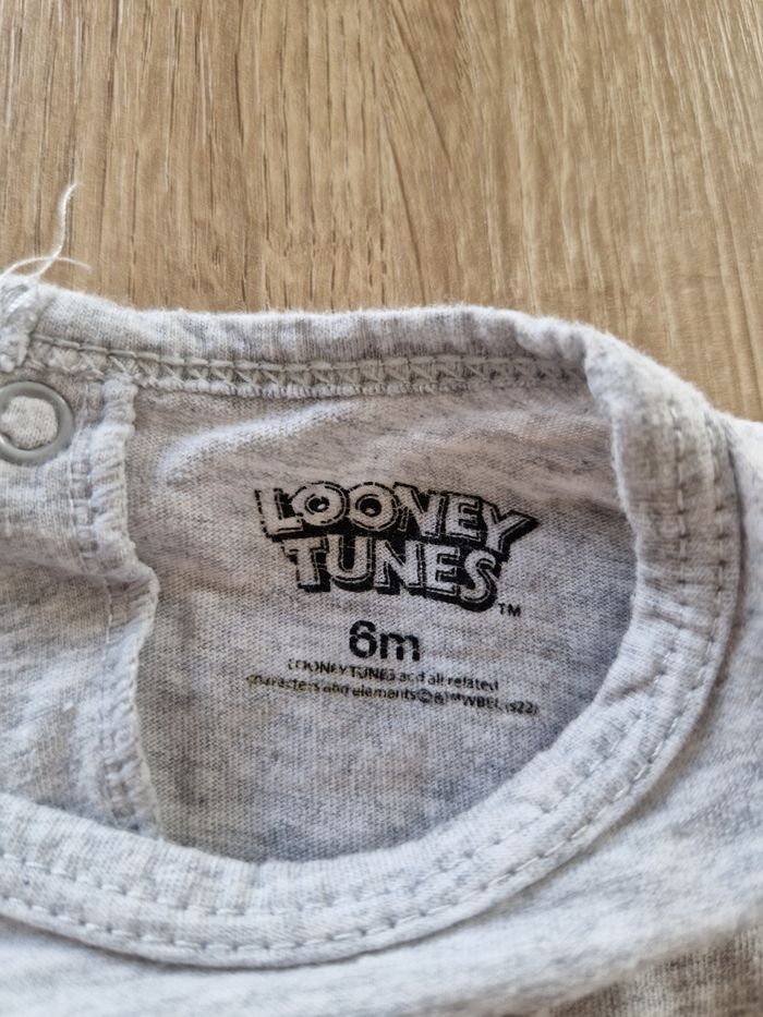 Pyjama/Dors-bien Bébé Taille 6 Mois - Motif Sylvestre (Looney Tunes) - photo numéro 2