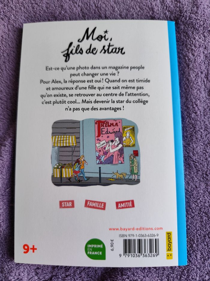 Lot 2 livres j aime lire max 9 ans l équipe des bras cassés + moi fils de star - photo numéro 5