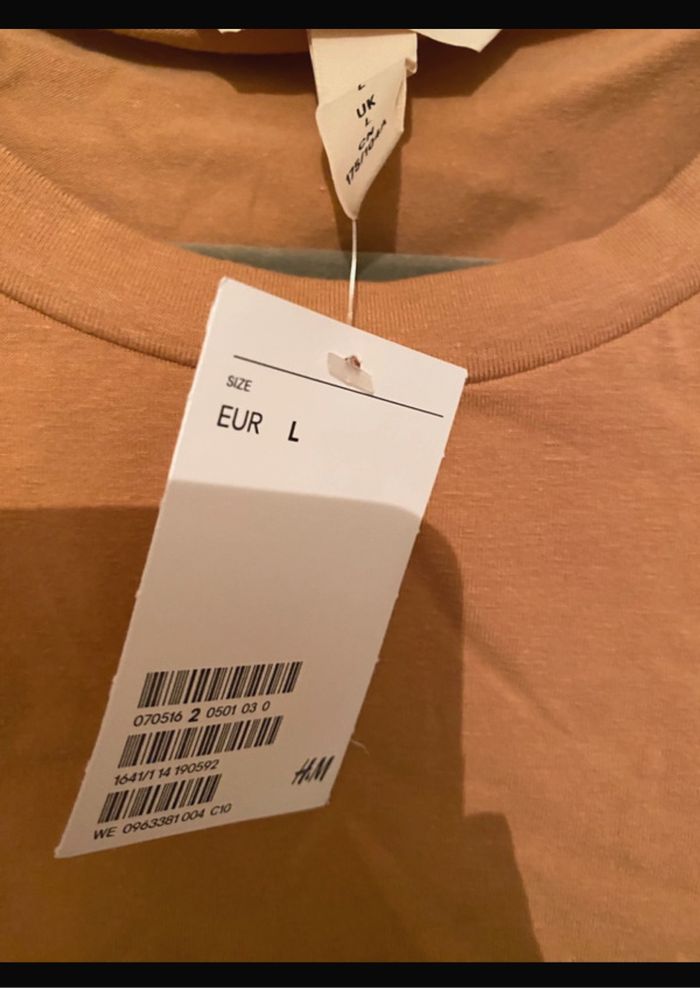 Crop top manches longues H&M taille L neuf - photo numéro 2
