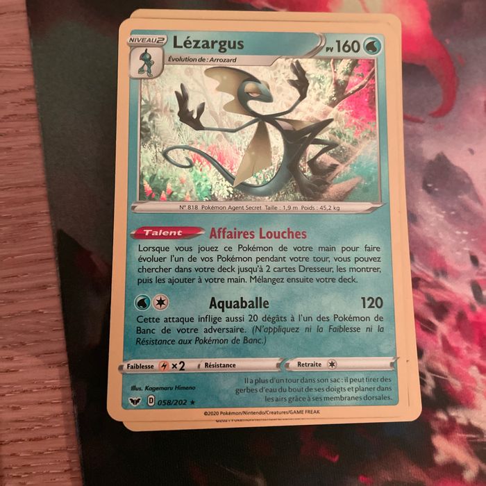 Lot de 50 holographique Pokémon