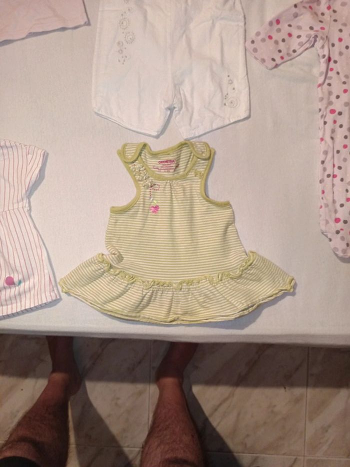 Lot de 6 vêtements bébé fille taille 3m - photo numéro 5