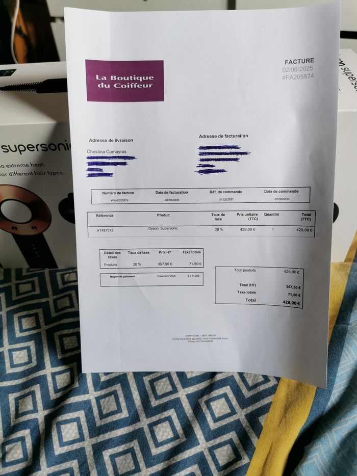 Dyson supersonic neuf