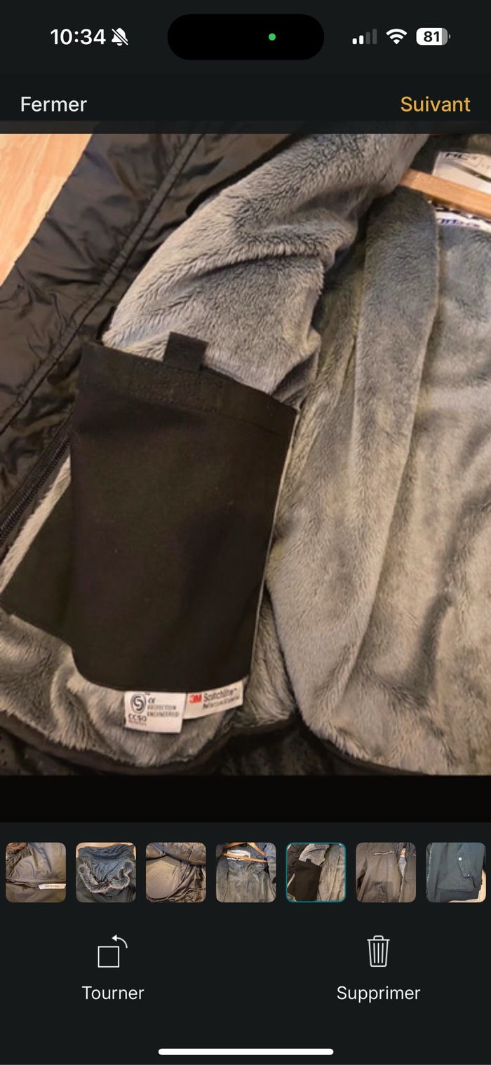 Veste de moto Béring taille L noir - photo numéro 7