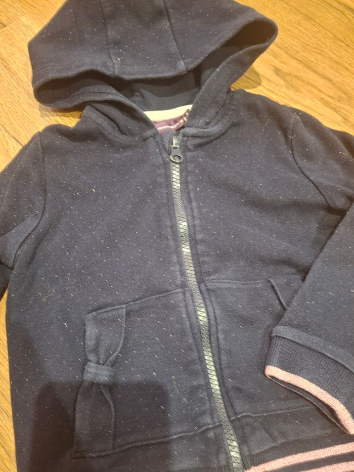 Sweat à capuche fille