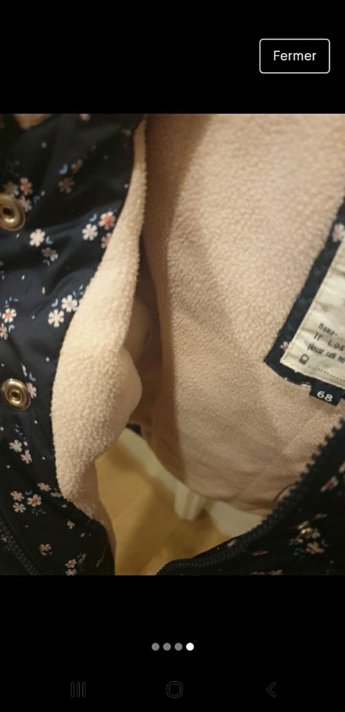 Manteau imperméable doublure polaire - photo numéro 4