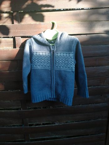 Petite veste à capuche bébé