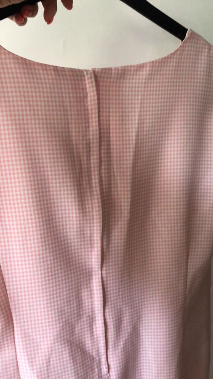 Robe vichy rose - photo numéro 5