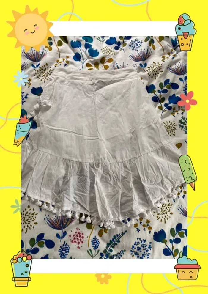 Jupe portefeuille avec franges M 38 Shein - photo numéro 5