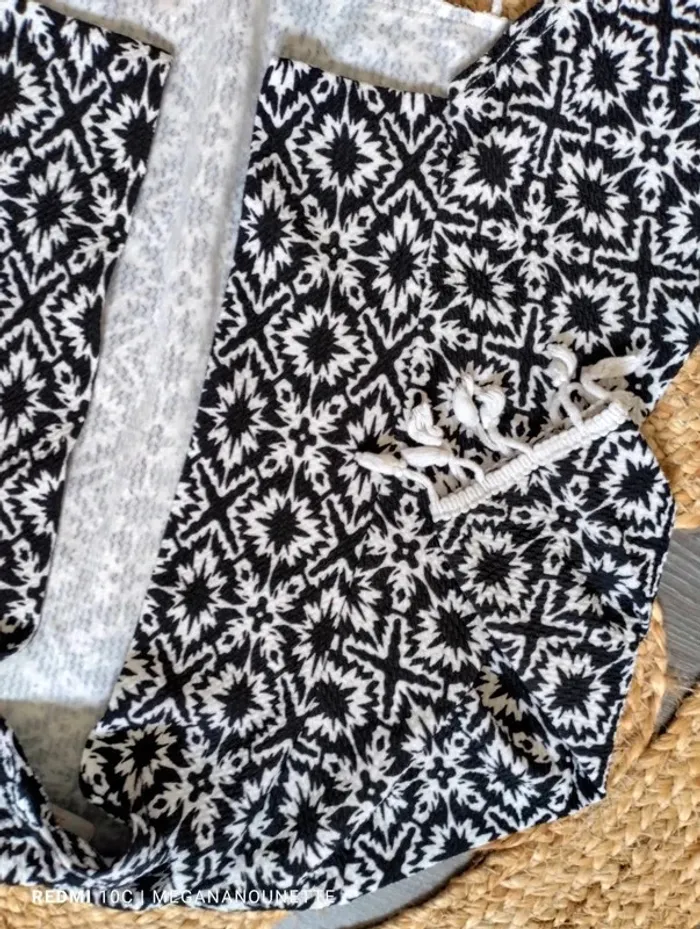 🧥🌿 Veste à motifs ethniques – Boutique Indépendante – Taille 4 ans / 104 cm – Très bon état - photo numéro 2