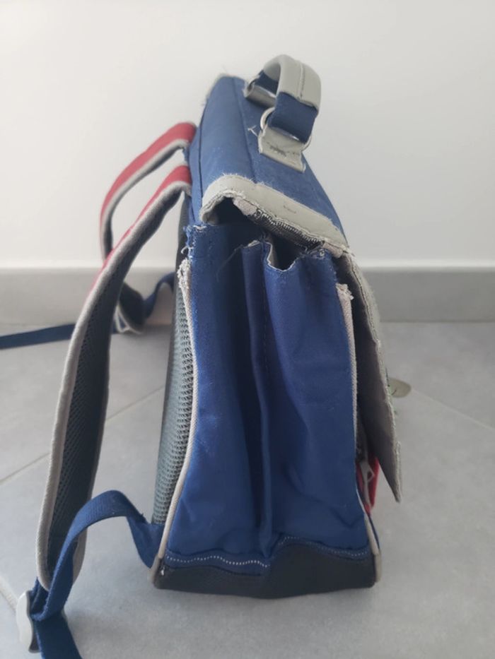 Cartable Tann's 1978 Rouge/Bleu Primaire - photo numéro 4