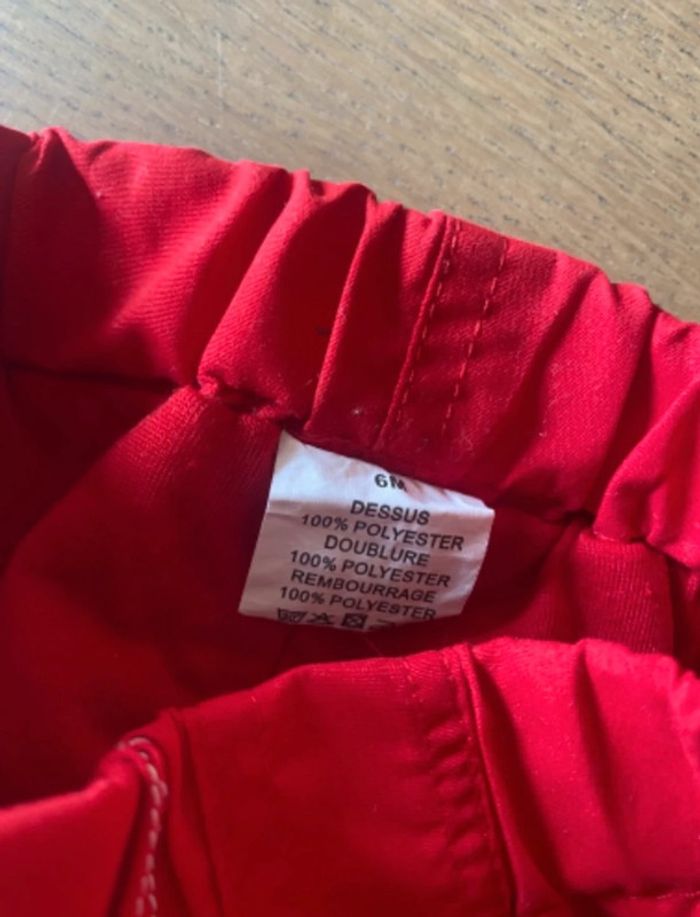 Pantalon doublé rouge - photo numéro 3