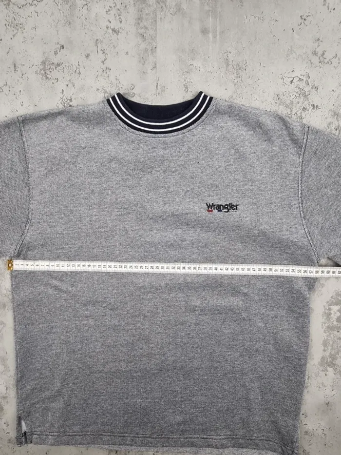 Sweat Wrangler gris chiné – Taille M Homme - photo numéro 9