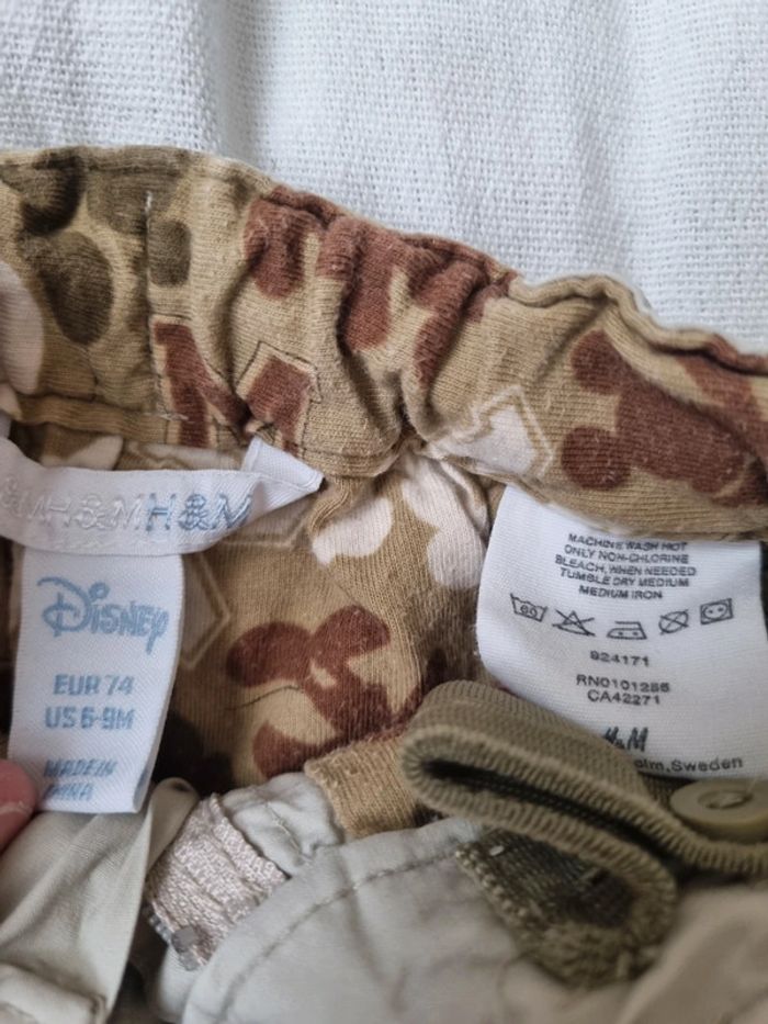 Pantalon été leger disney h et m taille 6 / 9 mois - photo numéro 3