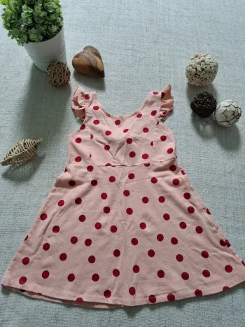 Robe à pois Kiabi 4 ans