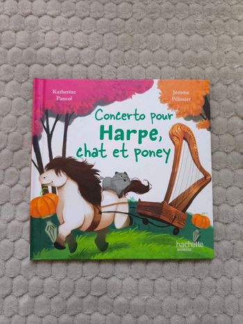 Livre - Concerto pour harpe, chat et poney