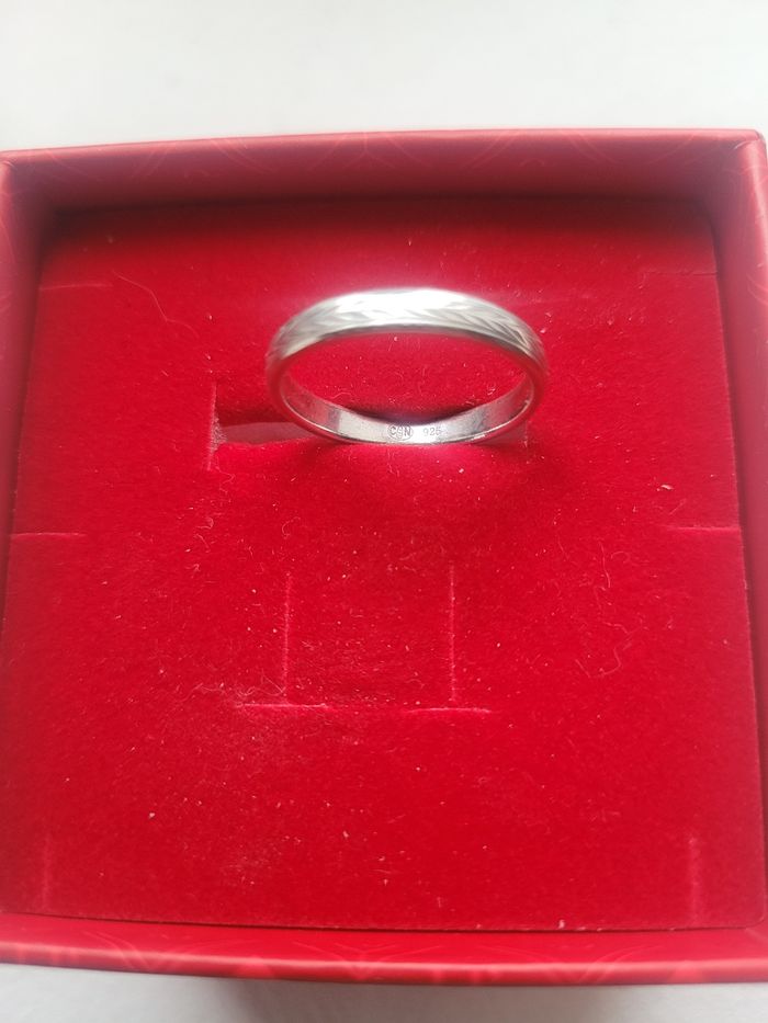 Alliance en argent - photo numéro 2