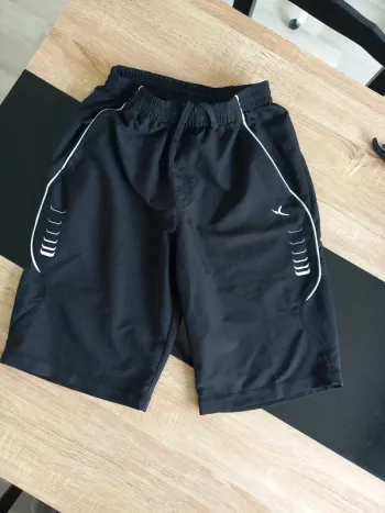 Short noir homme S