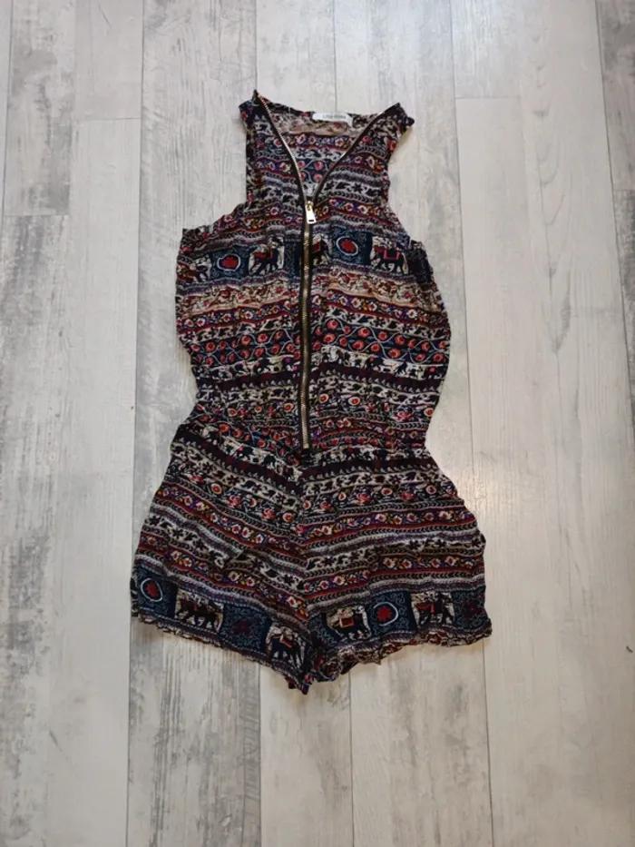 Combinaison short femme