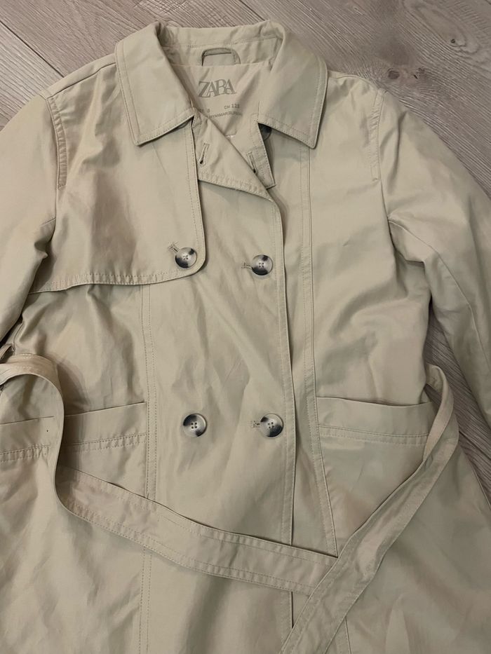 Trench beige Zara 8 ans - photo numéro 2