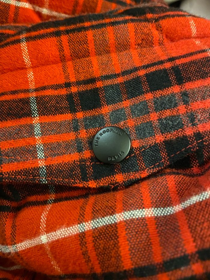 Veste-chemise matelassée à carreaux rouges – The Kooples – Taille 1 – Neuve avec étiquette - photo numéro 8