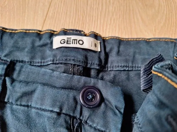 Bermuda bleu marine Gémo 8 ans - photo numéro 2