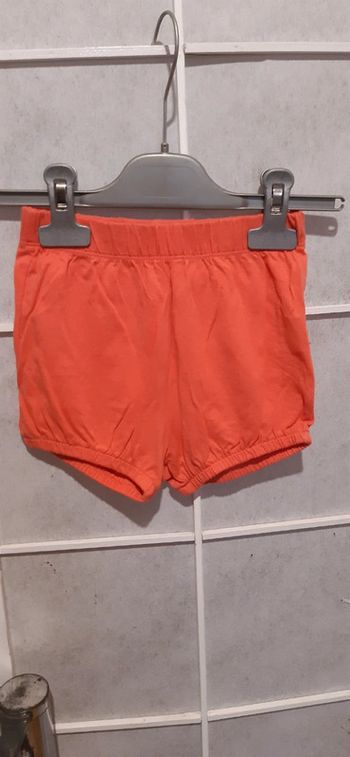 Short rose pâle 24mois