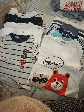 Lots de 10t-shirts manches longues