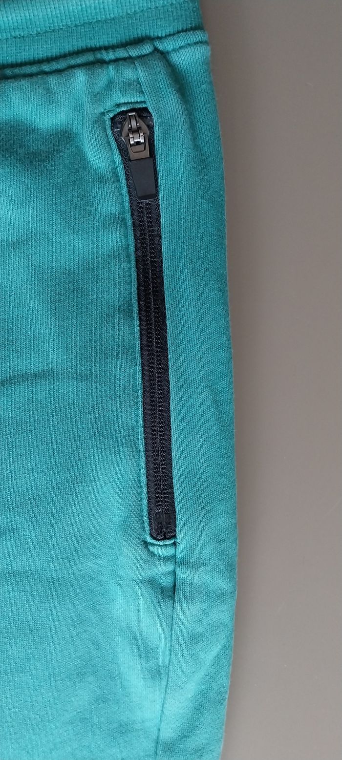 Jogging vert garçon  ado taille S - photo numéro 2