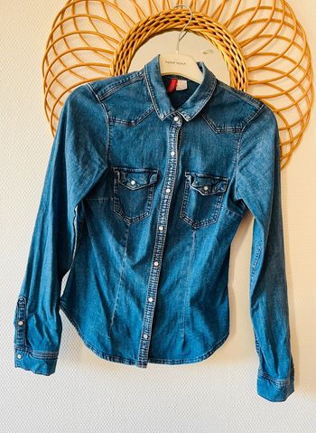 Chemise en jean H&M taille 36
