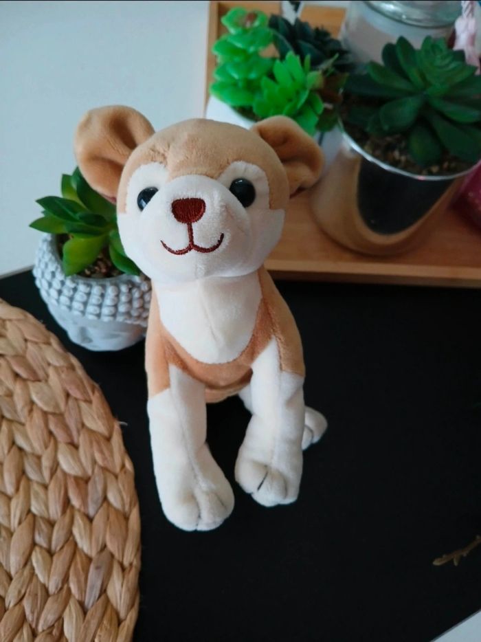 Peluche chien husky - photo numéro 3
