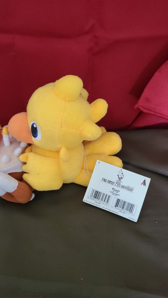 Peluche Final Fantasy Item Fantasy 25ème Anniversaire Chocobo JPN édition limitée - photo numéro 2