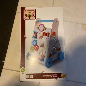 Pousseur activités bois