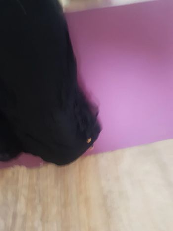 Haut débardeur noir long taille 42