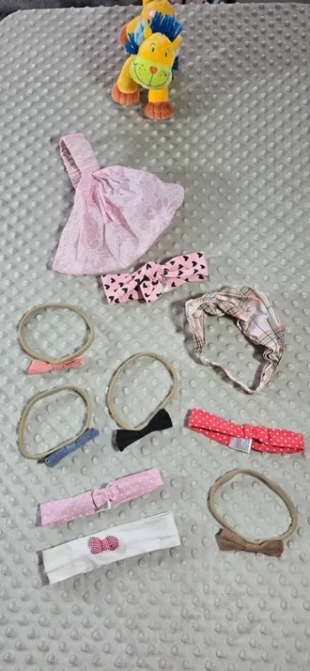 Ensemble de nœud pour petite fille