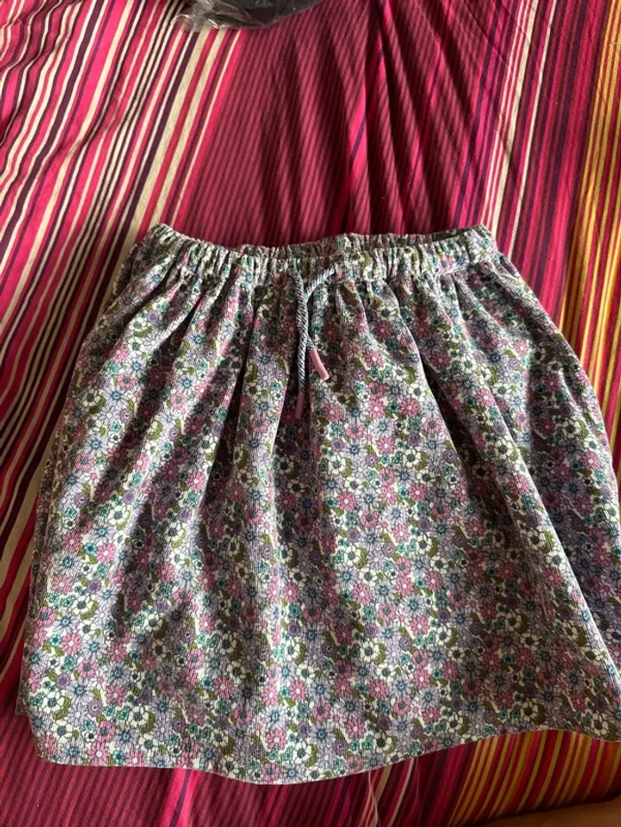 Jupette en velours 134