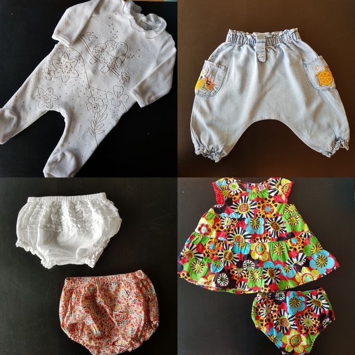 Lot de vêtements fille 6 mois
