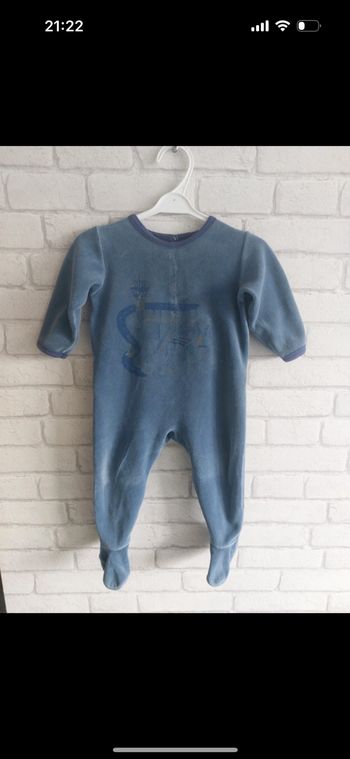 Pyjama Petit Bateau taille 18 mois