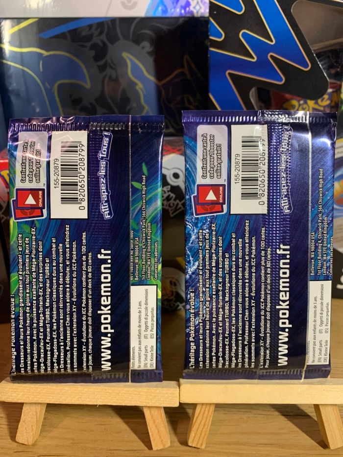 Lot de 2 boosters xy évolutions