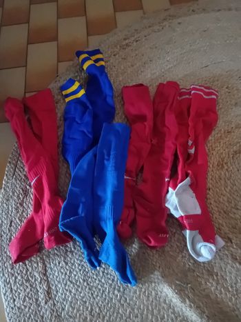 Lot chaussettes football