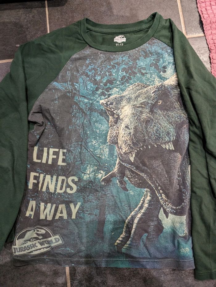 T-shirt 11-12 ans jurassic World