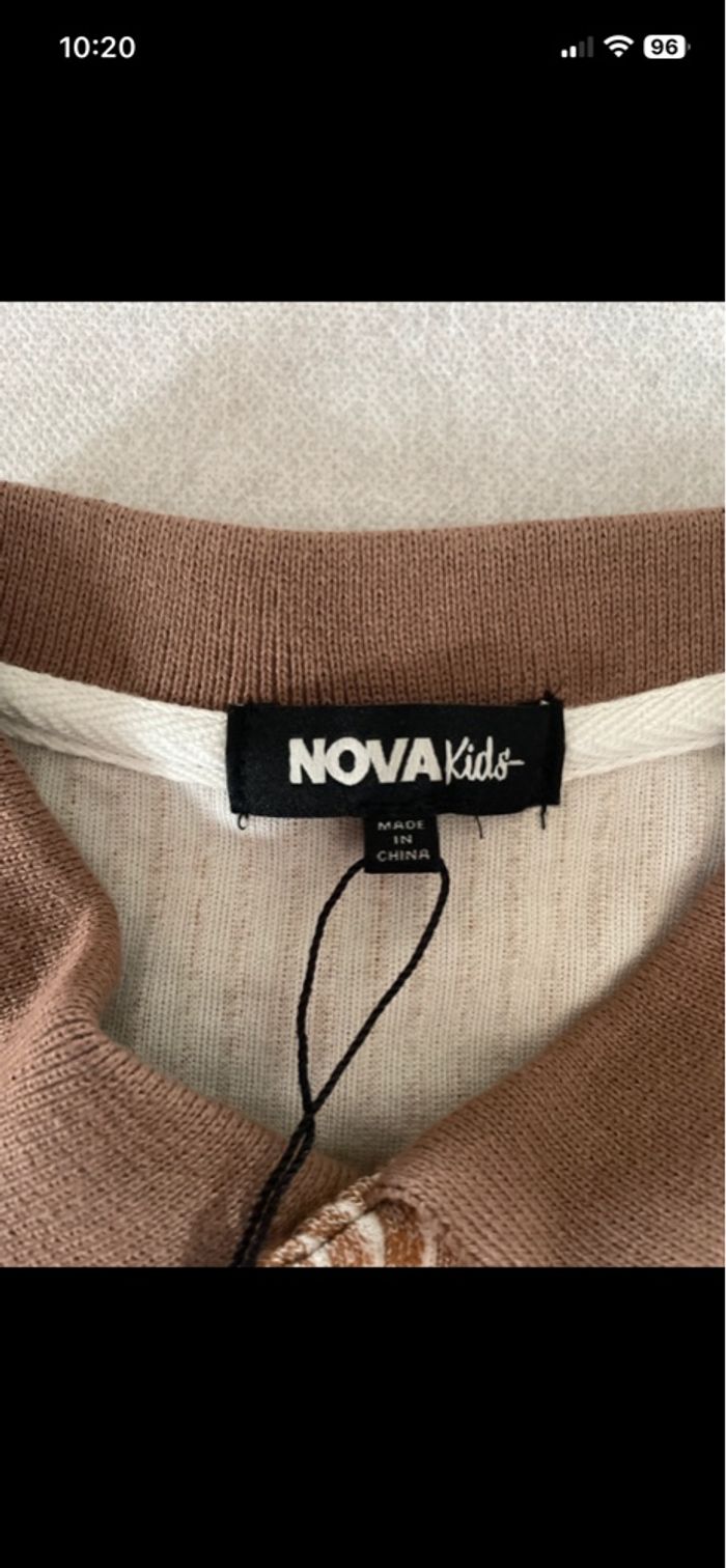 polo enfant fashion nova kids – 6/7 ans - photo numéro 2