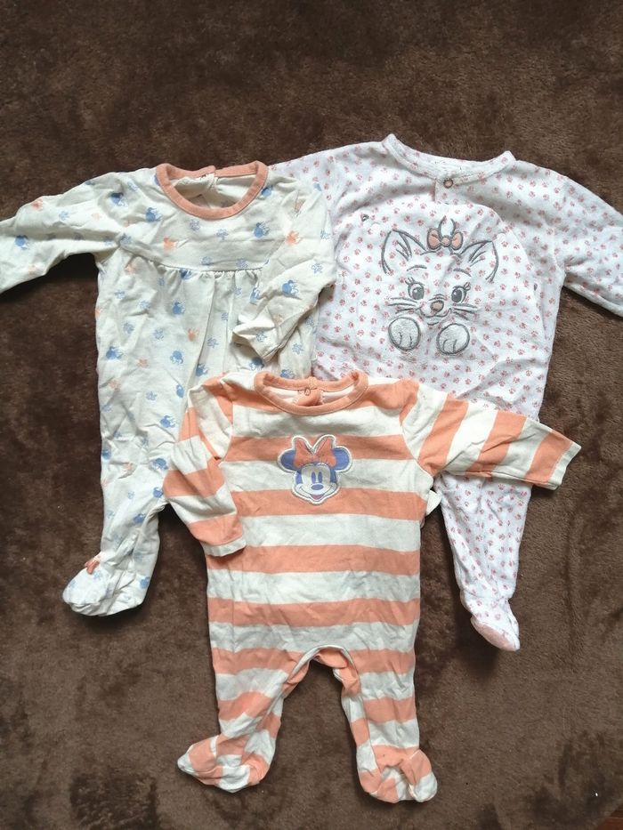Lot 3 pyjamas 3 mois