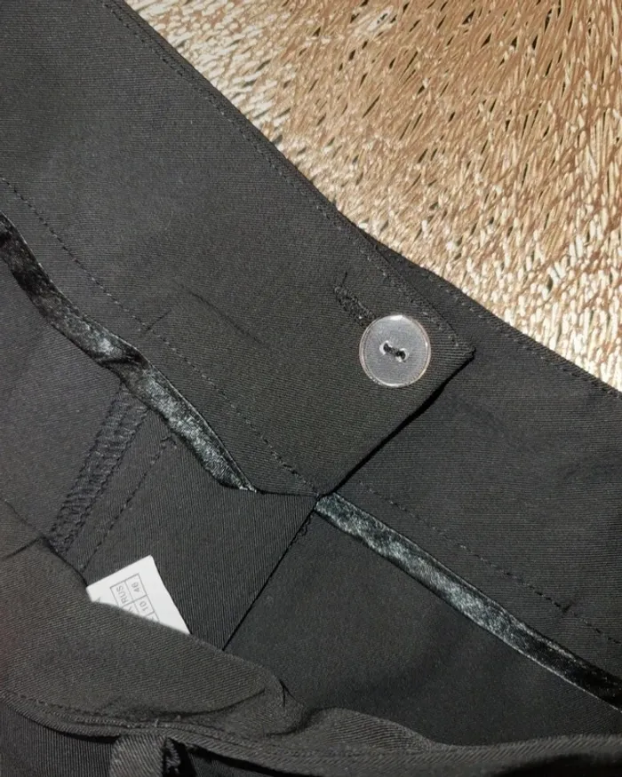 Pantalon évasé tissus camaïeu 38 - photo numéro 5