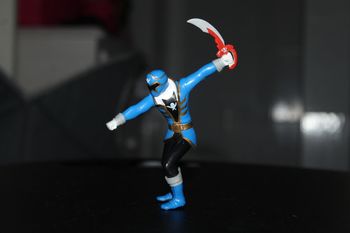Figurine Power rangers Blue- Mighty Morphin