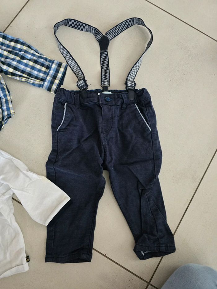 Ensemble chemise/tshirt/pantalon - photo numéro 2