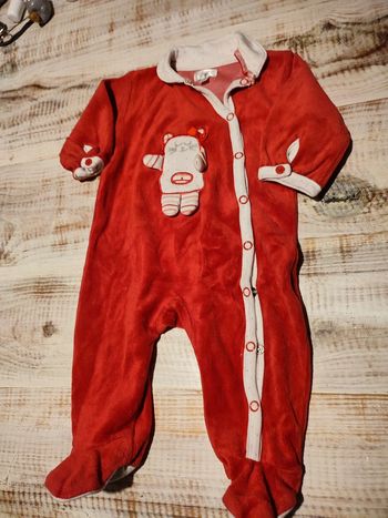 Pyjama velours fille