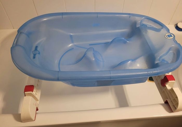 Baignoire bébé avec support baignoire onda - photo numéro 5