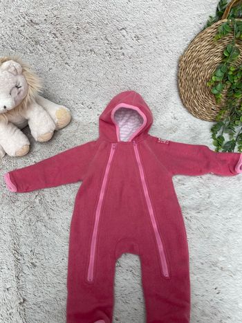 Combinaison en polaire rose Zip Up - Red Castle 